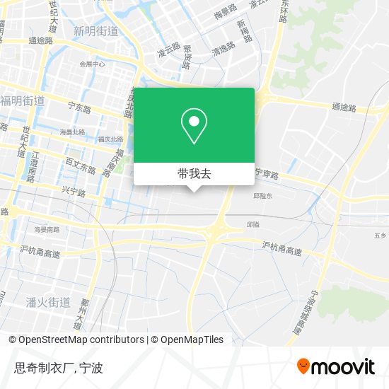 思奇制衣厂地图
