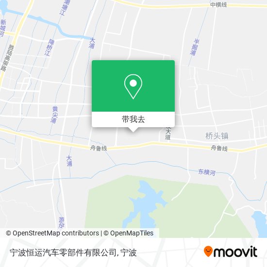宁波恒运汽车零部件有限公司地图