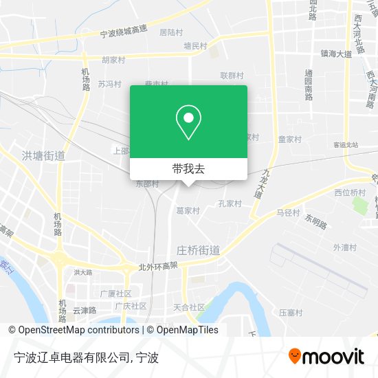 宁波辽卓电器有限公司地图