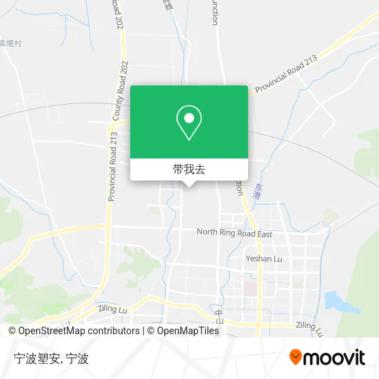 宁波塑安地图