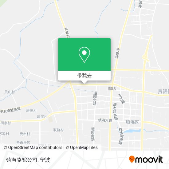 镇海骆驼公司地图