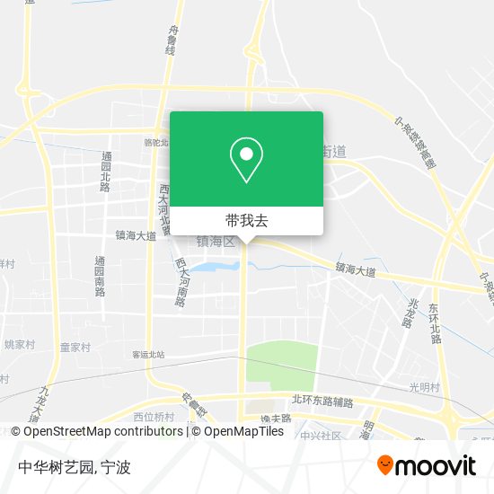 中华树艺园地图