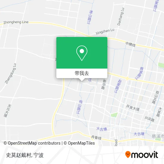 史莫赵戴村地图