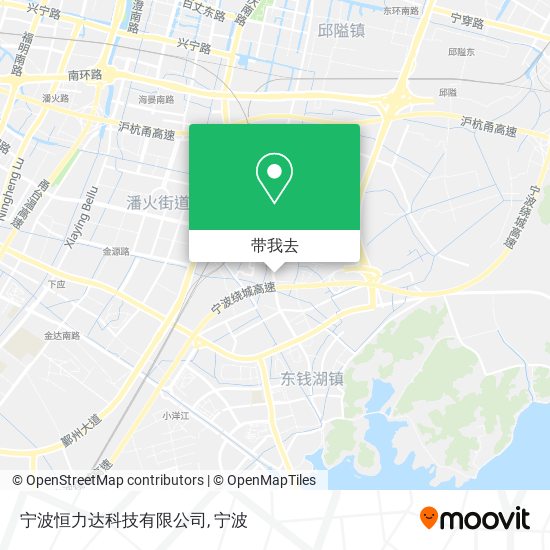 宁波恒力达科技有限公司地图