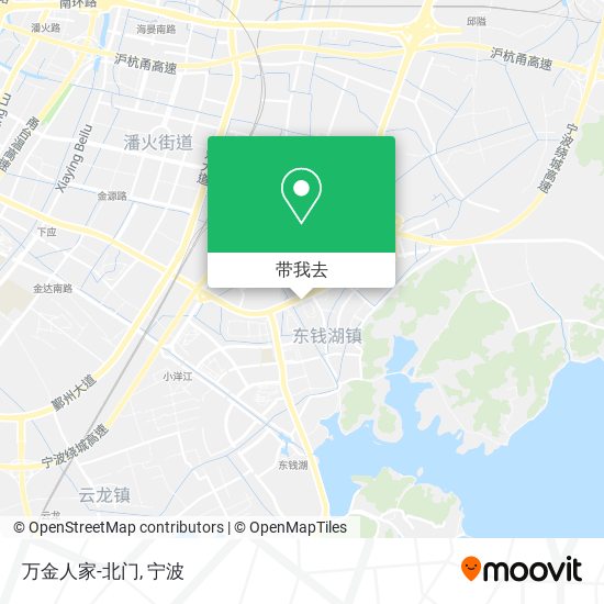 万金人家-北门地图