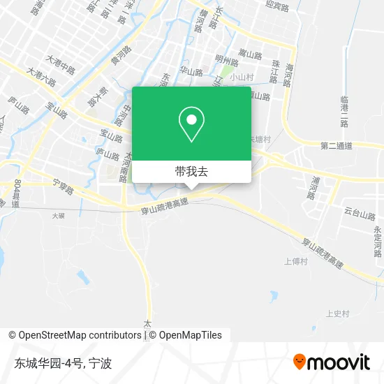 东城华园-4号地图