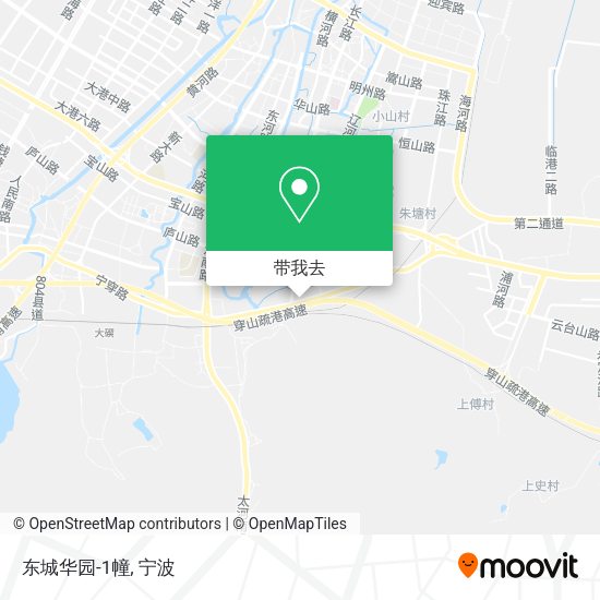 东城华园-1幢地图