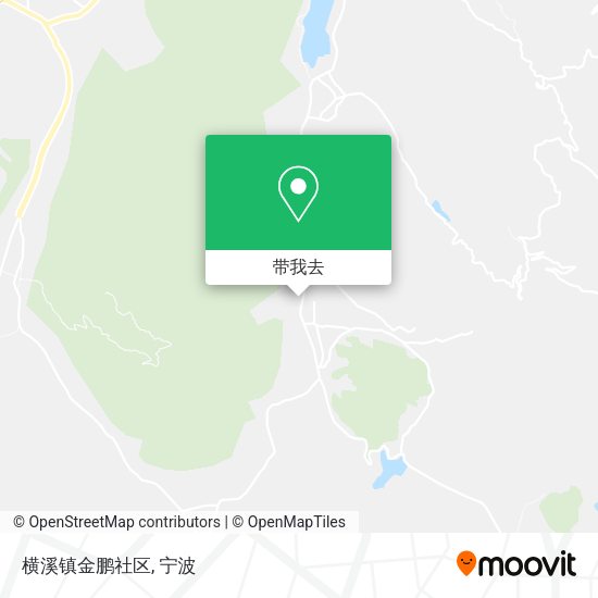 横溪镇金鹏社区地图