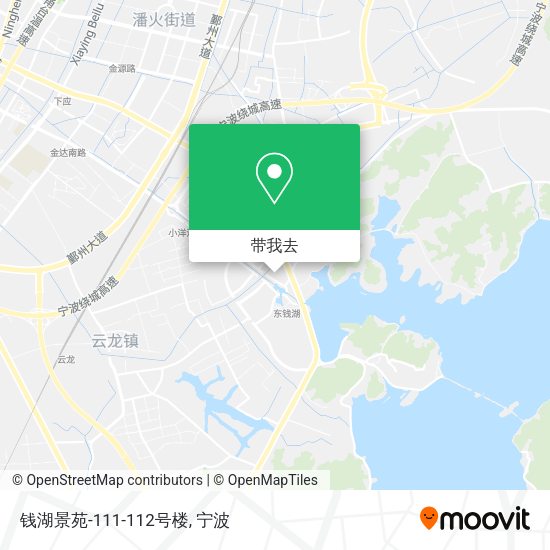 钱湖景苑-111-112号楼地图