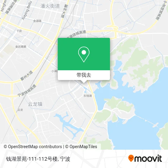 钱湖景苑-111-112号楼地图