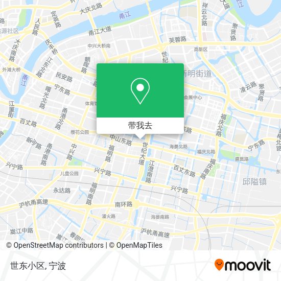 世东小区地图