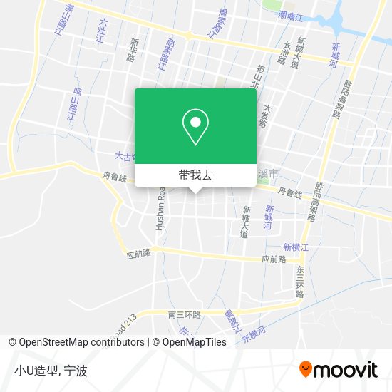 小U造型地图