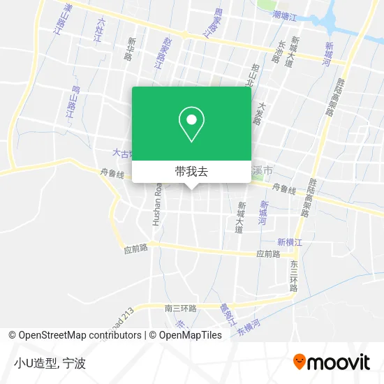 小U造型地图