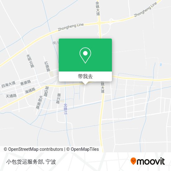 小包货运服务部地图