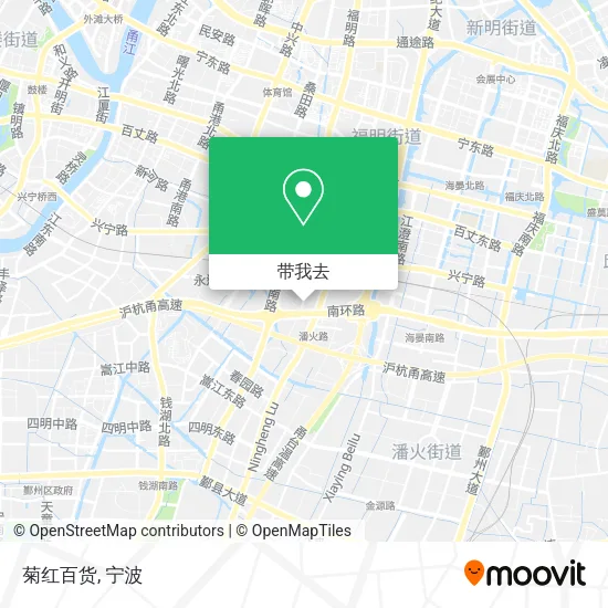 菊红百货地图