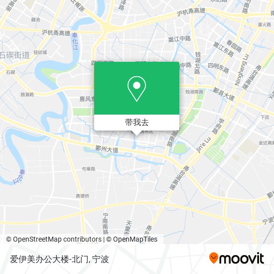 爱伊美办公大楼-北门地图