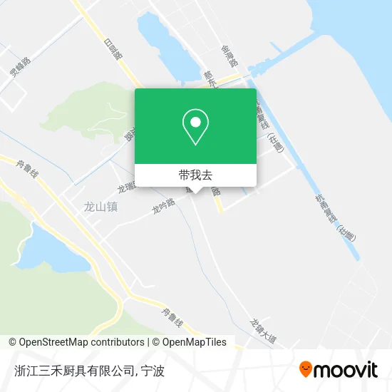 浙江三禾厨具有限公司地图