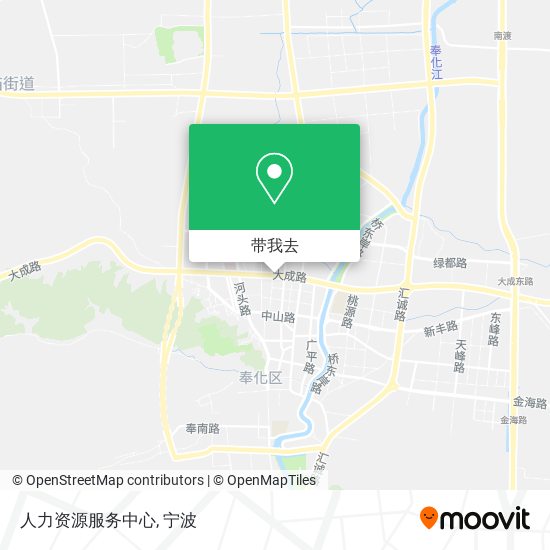 人力资源服务中心地图