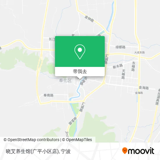 晓艾养生馆(广平小区店)地图