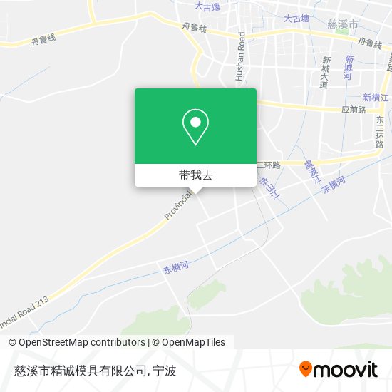 慈溪市精诚模具有限公司地图