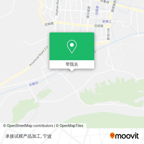 承接试模产品加工地图