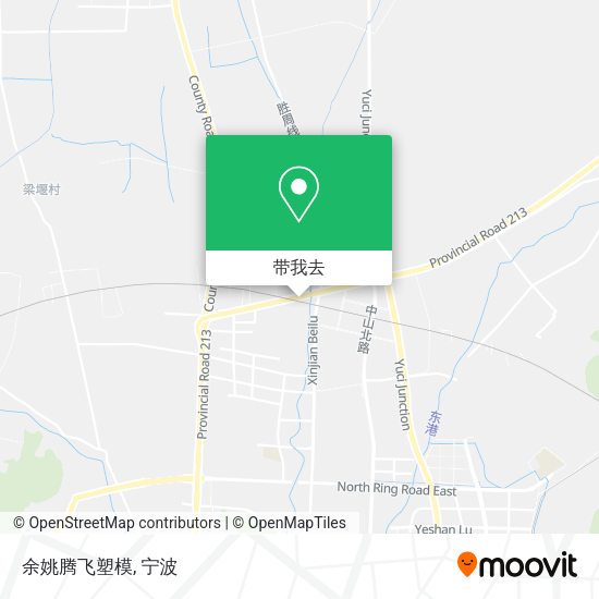 余姚腾飞塑模地图