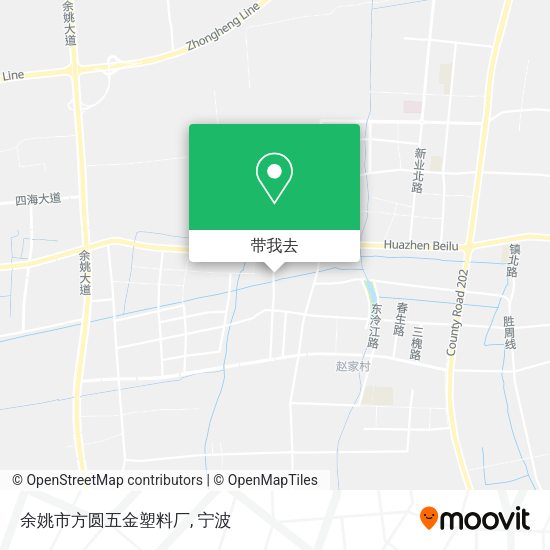 余姚市方圆五金塑料厂地图