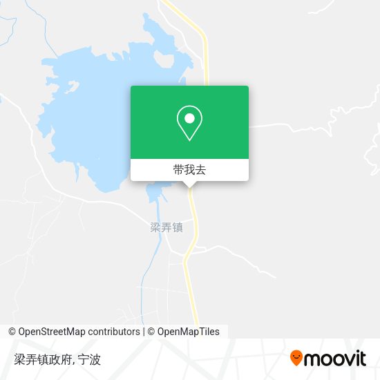 梁弄镇政府地图
