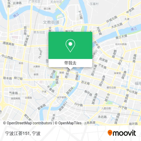 宁波江荟151地图