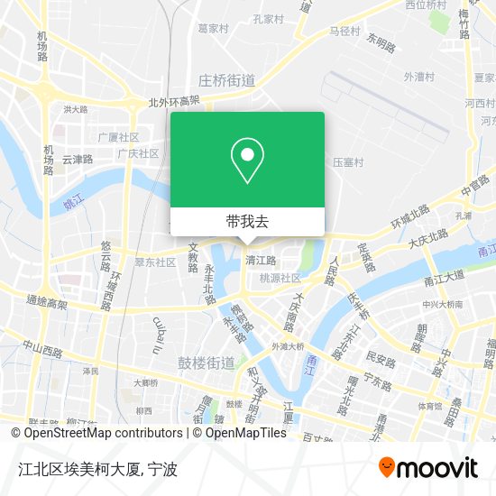 江北区埃美柯大厦地图