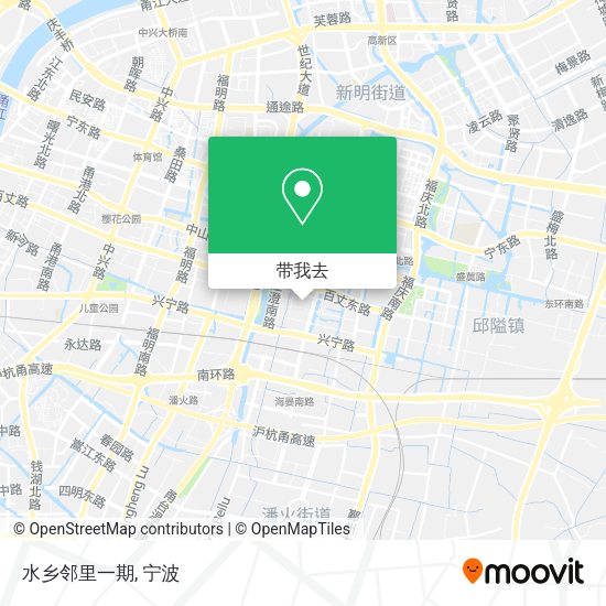 水乡邻里一期地图