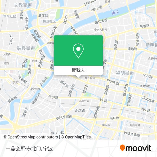 一鼎会所-东北门地图