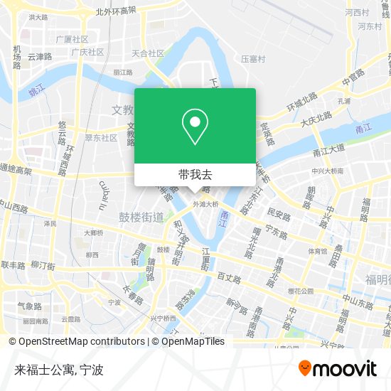 来福士公寓地图