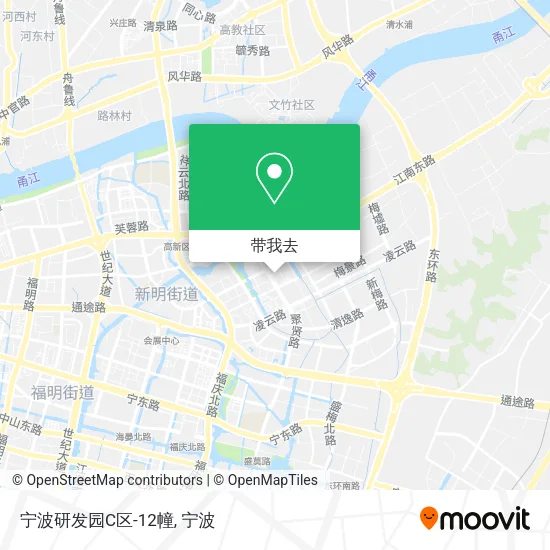 宁波研发园C区-12幢地图