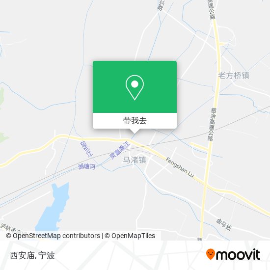 西安庙地图