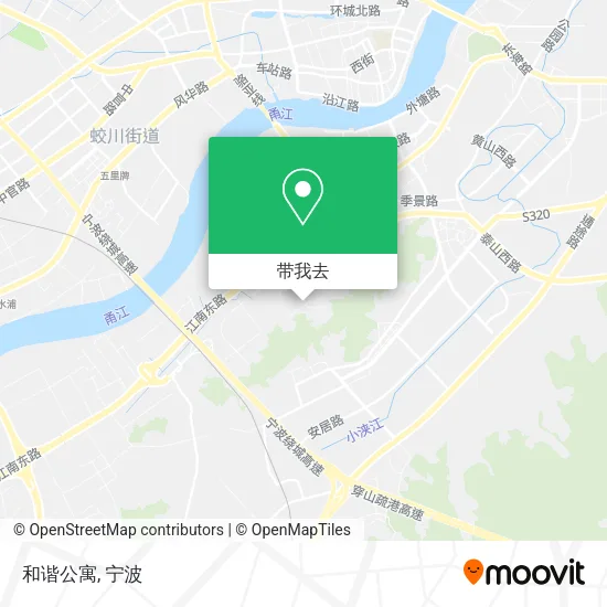 和谐公寓地图