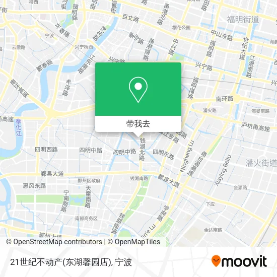 21世纪不动产(东湖馨园店)地图