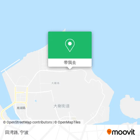 田湾路地图