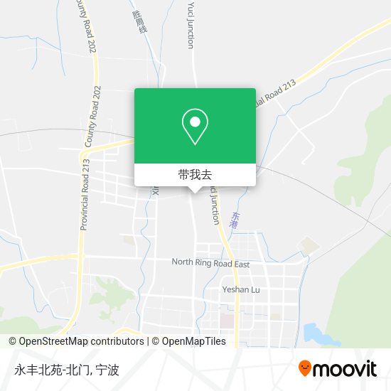 永丰北苑-北门地图