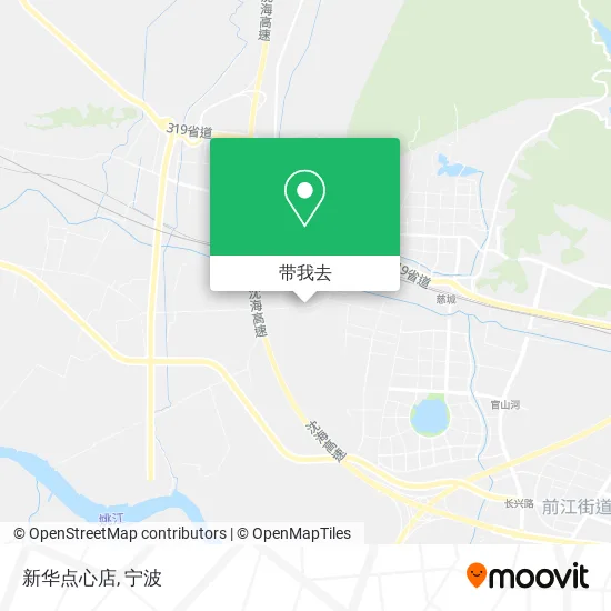 新华点心店地图