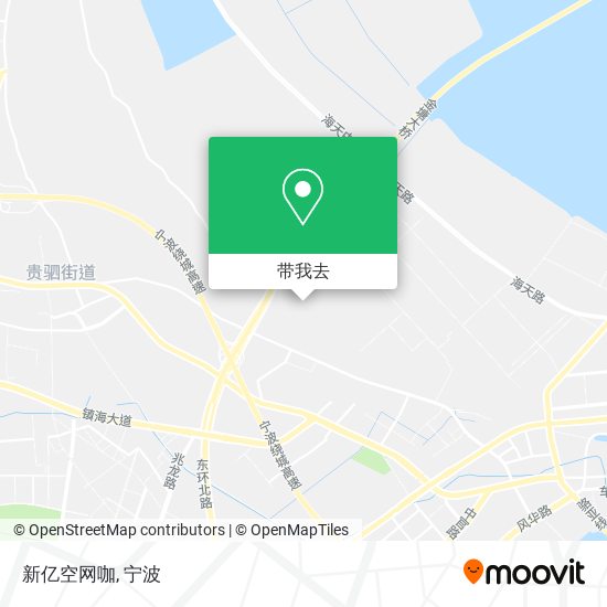 新亿空网咖地图