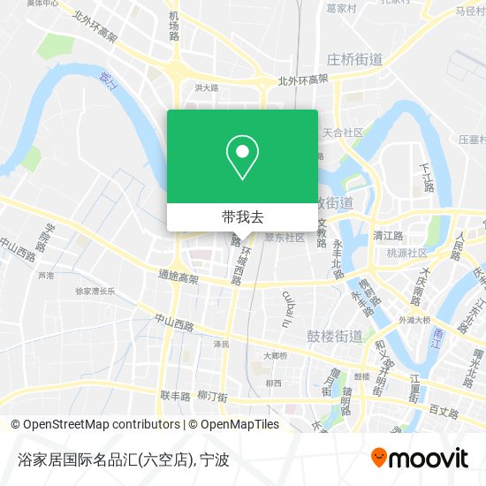 浴家居国际名品汇(六空店)地图