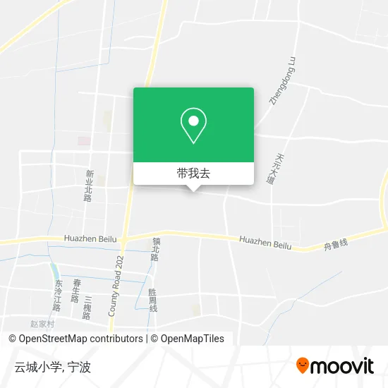 云城小学地图