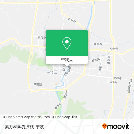 素万泰国乳胶枕地图