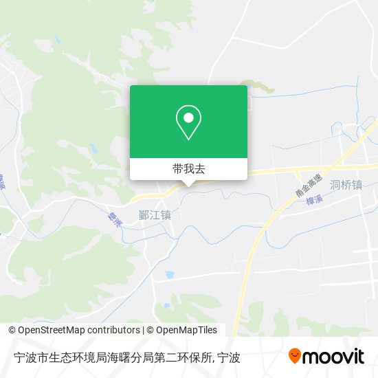 宁波市生态环境局海曙分局第二环保所地图