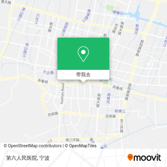 第六人民医院地图