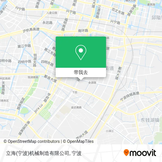 立海(宁波)机械制造有限公司地图