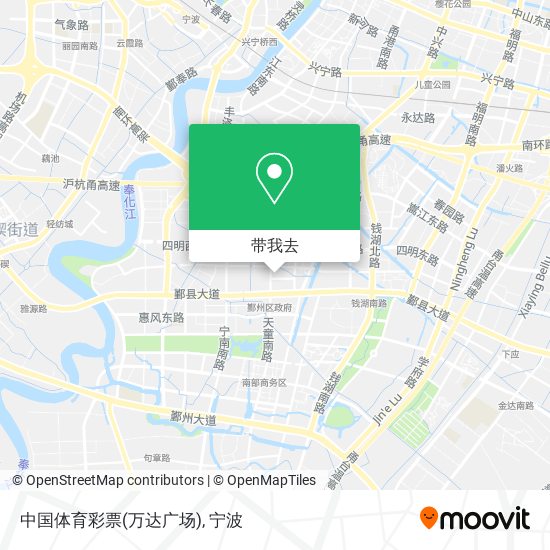 中国体育彩票(万达广场)地图
