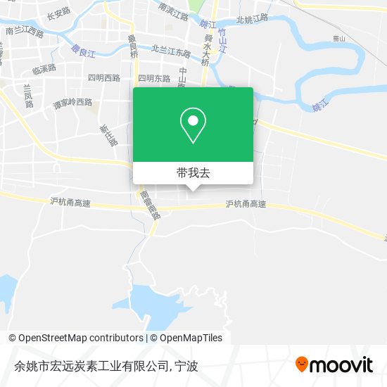 余姚市宏远炭素工业有限公司地图