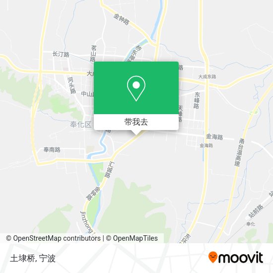 土埭桥地图